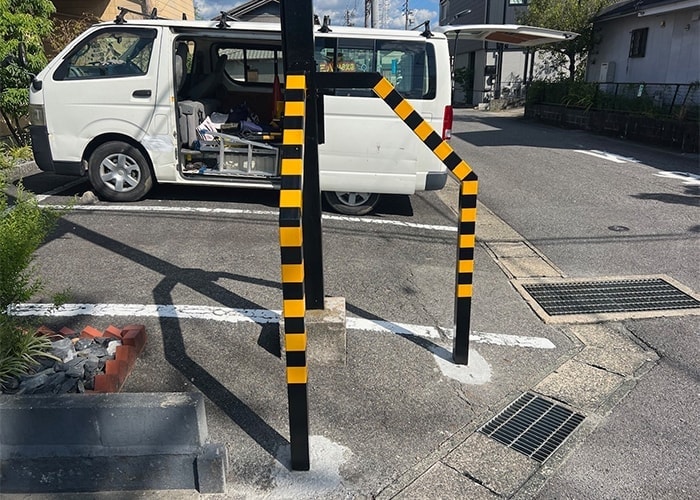 トラ模様反射シート