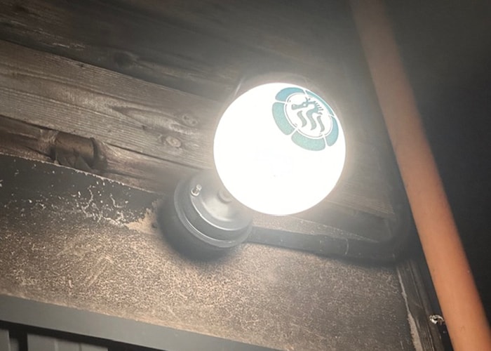 球型ランプ照明