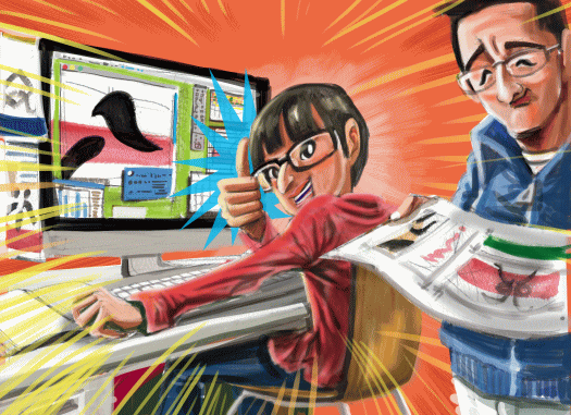 デザインが決定したイラスト