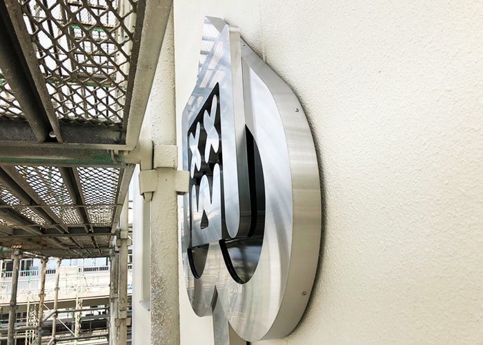 ステンレス看板