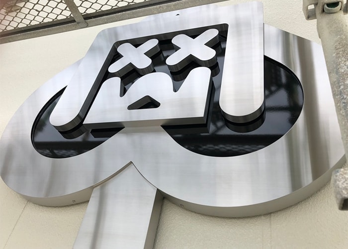 ステンレス看板