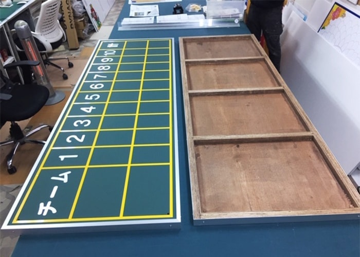 公共事業の看板